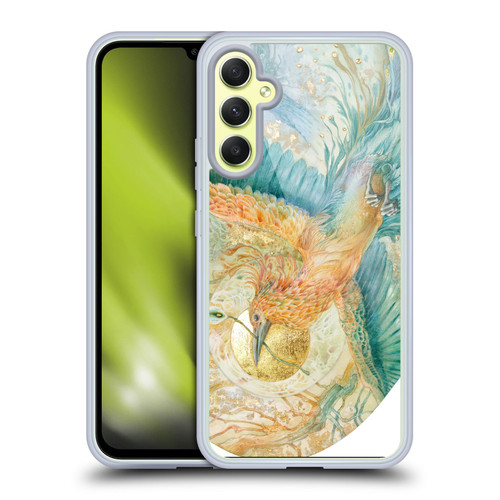 Stephanie Law Birds The Blue Above Soft Gel Case for Samsung Galaxy A34 5G