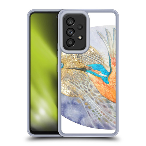 Stephanie Law Birds Kingfisher Soft Gel Case for Samsung Galaxy A53 5G (2022)
