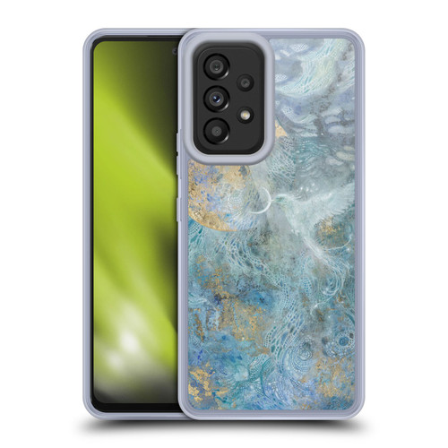 Stephanie Law Birds Silvers Of The Moon Soft Gel Case for Samsung Galaxy A53 5G (2022)
