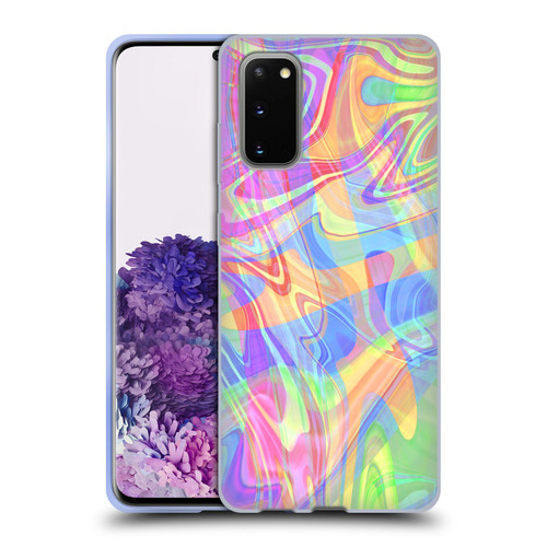 Suzan Lind Marble Light Rainbow Soft Gel Case for Samsung Galaxy S20 / S20 5G