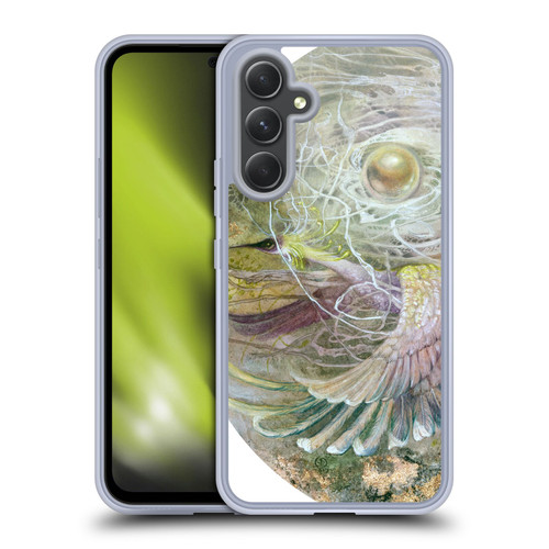 Stephanie Law Birds Unfurling Soft Gel Case for Samsung Galaxy A54 5G