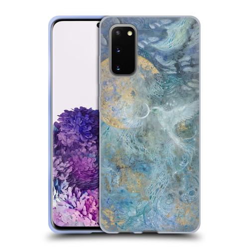 Stephanie Law Birds Silvers Of The Moon Soft Gel Case for Samsung Galaxy S20 / S20 5G
