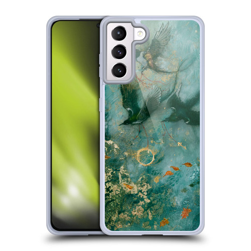 Stephanie Law Birds Three Fates Soft Gel Case for Samsung Galaxy S21+ 5G & MagSafe