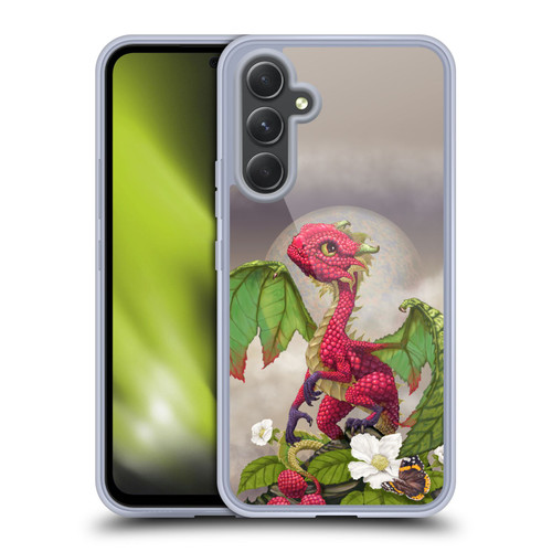 Stanley Morrison Dragons 3 Raspberry Garden Soft Gel Case for Samsung Galaxy A54 5G