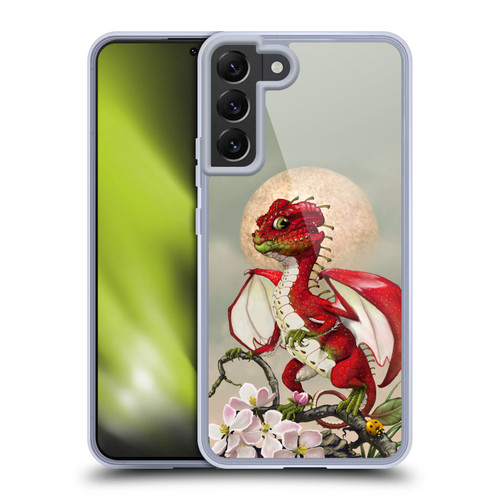 Stanley Morrison Dragons 3 Red Fruit Garden Soft Gel Case for Samsung Galaxy S22+ 5G & MagSafe
