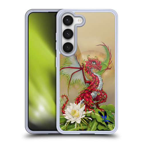Stanley Morrison Dragons 3 Red Dragon Fruit Soft Gel Case for Samsung Galaxy S23 5G & MagSafe
