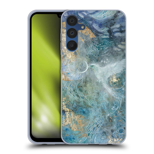 Stephanie Law Graphics Slivers Of The Moon Soft Gel Case for Samsung Galaxy A15 & MagSafe
