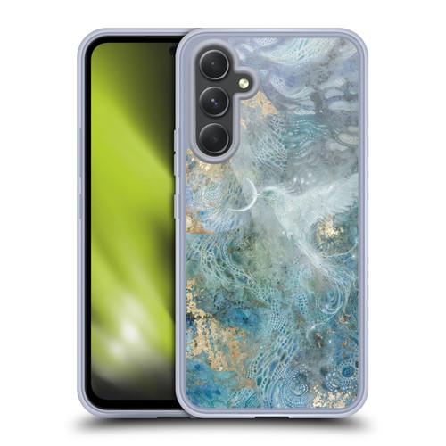 Stephanie Law Graphics Slivers Of The Moon Soft Gel Case for Samsung Galaxy A54 5G