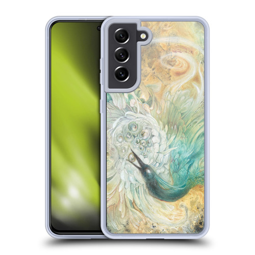 Stephanie Law Graphics In The Gardens Of The Sun Soft Gel Case for Samsung Galaxy S21 FE 5G & MagSafe