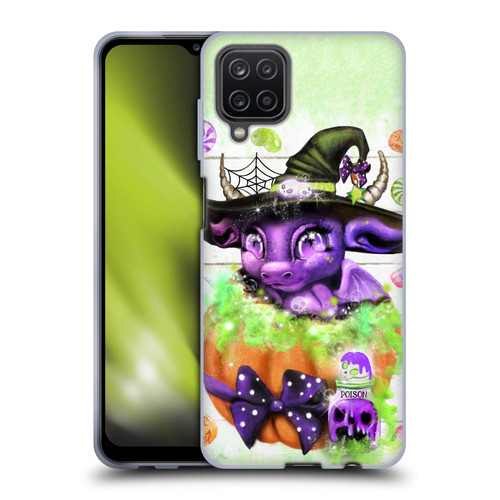 Sheena Pike Holiday Witchy Halloween Dragon Soft Gel Case for Samsung Galaxy A12 (2020)