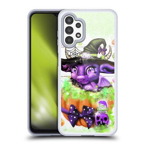 Sheena Pike Holiday Witchy Halloween Dragon Soft Gel Case for Samsung Galaxy A13 (2022)