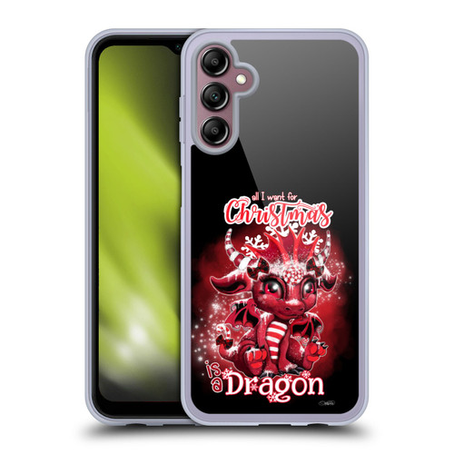 Sheena Pike Holiday I Want A Dragon For Christmas Soft Gel Case for Samsung Galaxy A14 5G
