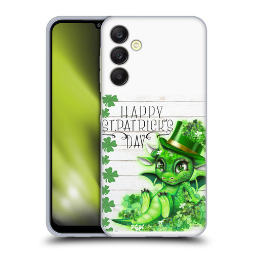 Sheena Pike Holiday St. Patrick Day Clover Dragon Soft Gel Case for Samsung Galaxy A25 5G