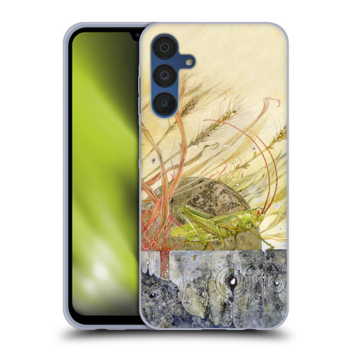 Stephanie Law Immortal Ephemera Grasshopper Soft Gel Case for Samsung Galaxy A15 & MagSafe