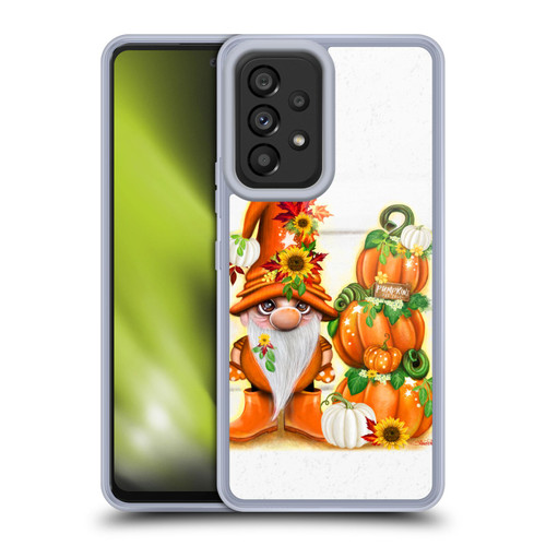 Sheena Pike Holiday Pumpkins For Sale Orange Gnome Soft Gel Case for Samsung Galaxy A53 5G (2022)