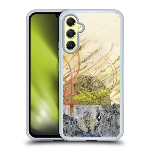 Stephanie Law Immortal Ephemera Grasshopper Soft Gel Case for Samsung Galaxy A34 5G