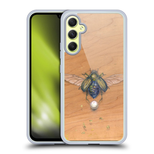 Stephanie Law Immortal Ephemera Scarab 2 Soft Gel Case for Samsung Galaxy A34 5G