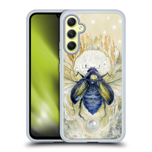 Stephanie Law Immortal Ephemera Scarab Soft Gel Case for Samsung Galaxy A34 5G