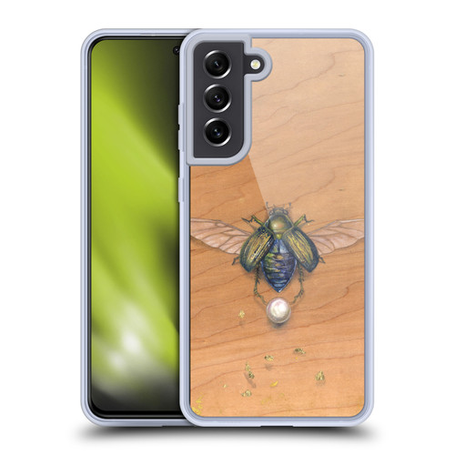 Stephanie Law Immortal Ephemera Scarab 2 Soft Gel Case for Samsung Galaxy S21 FE 5G & MagSafe
