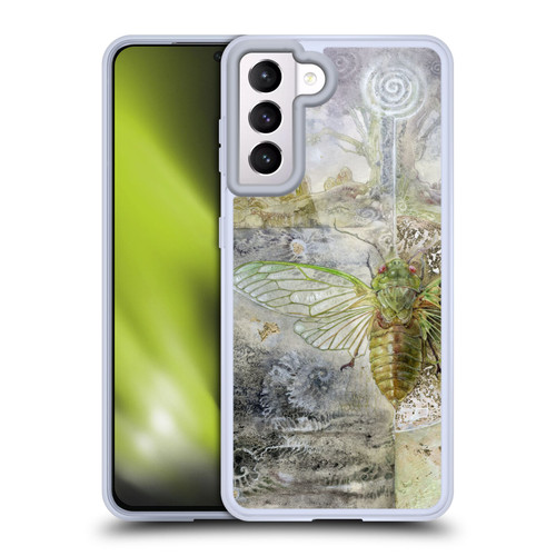 Stephanie Law Immortal Ephemera Cicada Soft Gel Case for Samsung Galaxy S21 5G & MagSafe