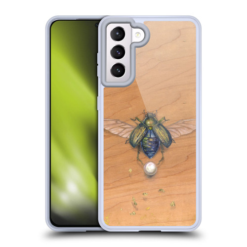 Stephanie Law Immortal Ephemera Scarab 2 Soft Gel Case for Samsung Galaxy S21 5G & MagSafe