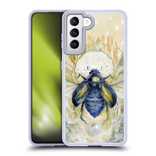Stephanie Law Immortal Ephemera Scarab Soft Gel Case for Samsung Galaxy S21 5G & MagSafe