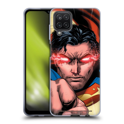 Superman DC Comics Comic Book Art Rebirth #1 Soft Gel Case for Samsung Galaxy A12 (2020)