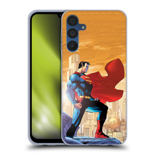 Superman DC Comics Comic Book Art #23 Variant Soft Gel Case for Samsung Galaxy A15 & MagSafe