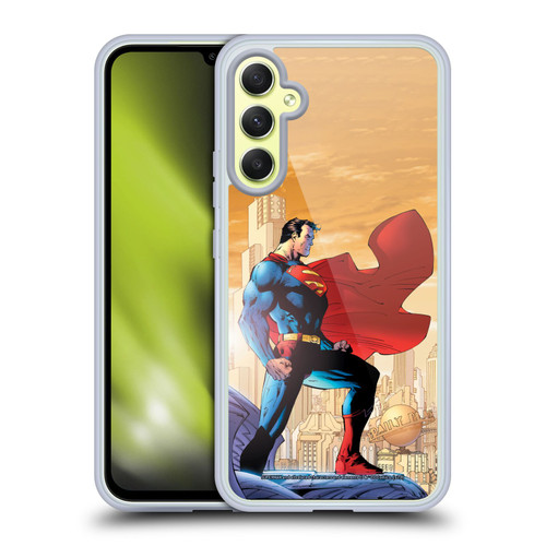 Superman DC Comics Comic Book Art #23 Variant Soft Gel Case for Samsung Galaxy A34 5G