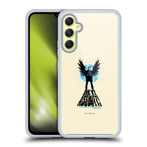 Supernatural Graphic Hey Ass-Butt Soft Gel Case for Samsung Galaxy A34 5G