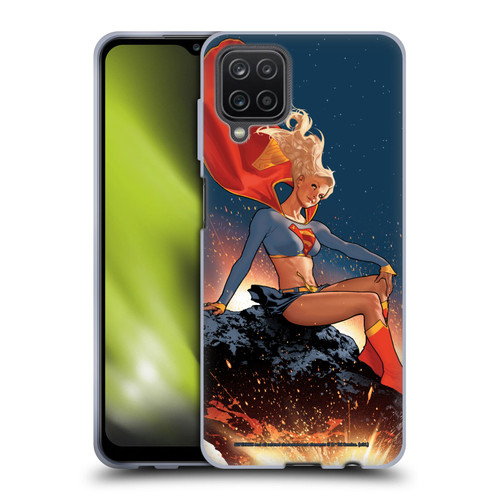 Superman DC Comics Supergirl Comic Art #23 Variant Soft Gel Case for Samsung Galaxy A12 (2020)