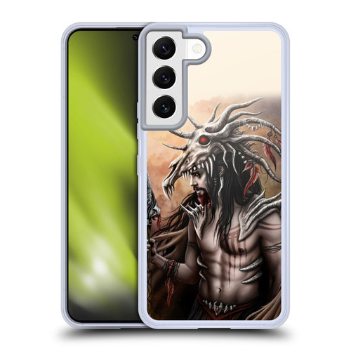 Sarah Richter Gothic Warrior Hunter Soft Gel Case for Samsung Galaxy S22 5G & MagSafe
