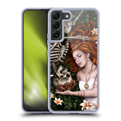 Sarah Richter Gothic Life And Death Yin Yang Girl Soft Gel Case for Samsung Galaxy S22+ 5G & MagSafe
