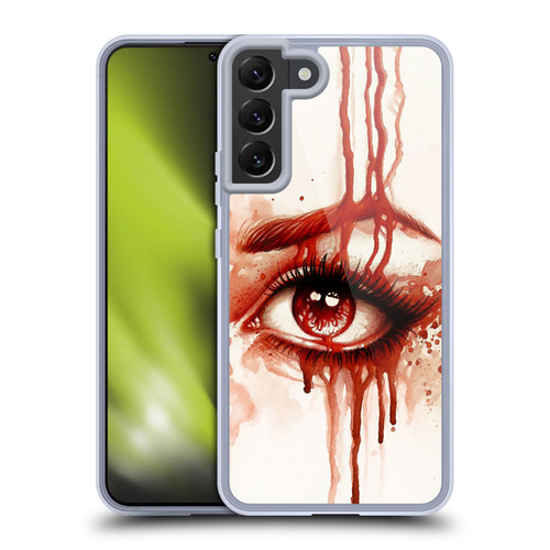 Sarah Richter Gothic Woman Eye Soft Gel Case for Samsung Galaxy S22+ 5G & MagSafe