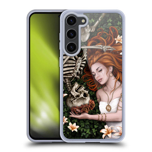 Sarah Richter Gothic Life And Death Yin Yang Girl Soft Gel Case for Samsung Galaxy S23+ 5G & MagSafe