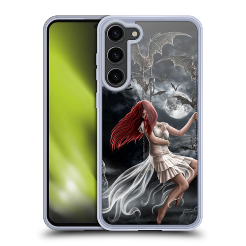 Sarah Richter Gothic Vampire Girl Soft Gel Case for Samsung Galaxy S23+ 5G & MagSafe