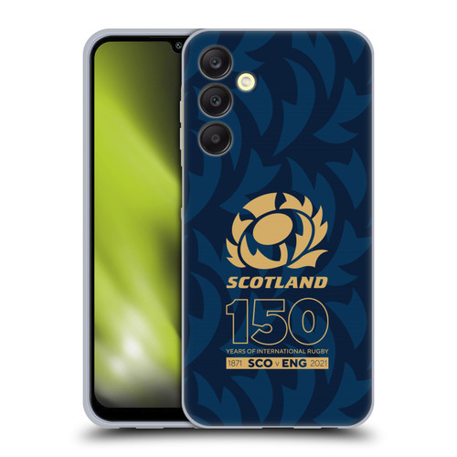 Scotland Rugby 150th Anniversary Thistle Soft Gel Case for Samsung Galaxy A25 5G