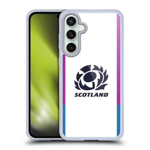 Scotland Rugby Crest Kit 2021/22 Away Soft Gel Case for Samsung Galaxy S23 FE 5G & MagSafe
