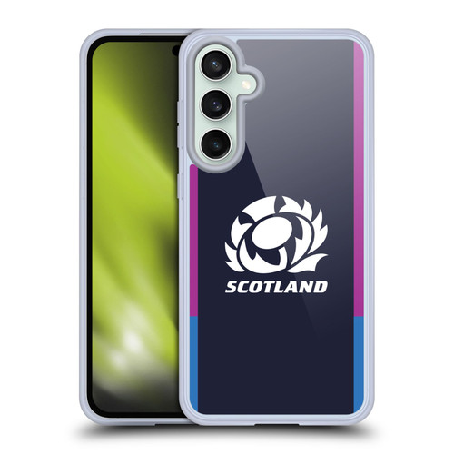 Scotland Rugby Crest Kit 2021/22 Home Soft Gel Case for Samsung Galaxy S23 FE 5G & MagSafe