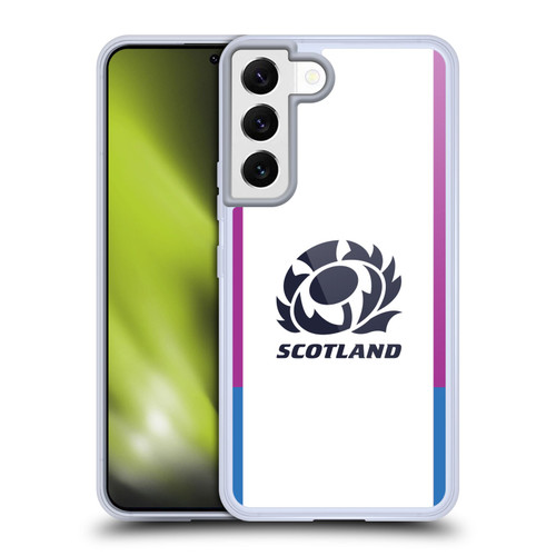 Scotland Rugby Crest Kit 2021/22 Away Soft Gel Case for Samsung Galaxy S22 5G & MagSafe