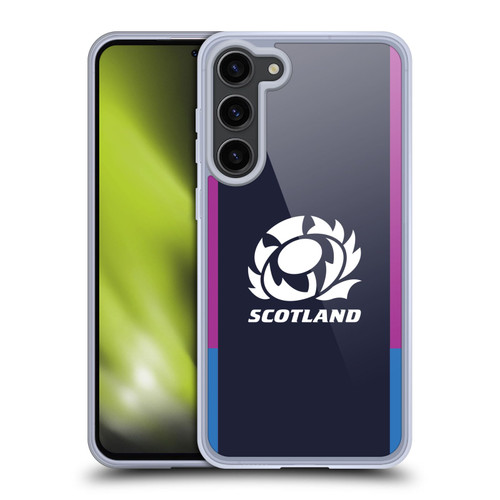Scotland Rugby Crest Kit 2021/22 Home Soft Gel Case for Samsung Galaxy S23+ 5G & MagSafe
