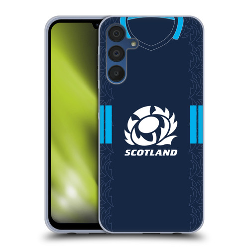 Scotland Rugby 2022/23 Crest Kit Home Soft Gel Case for Samsung Galaxy A15 & MagSafe