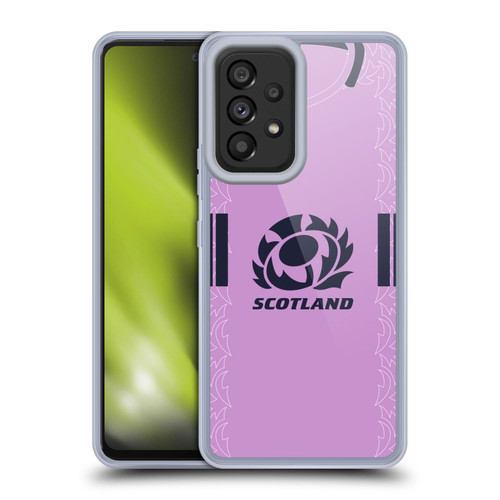 Scotland Rugby 2022/23 Crest Kit Away Soft Gel Case for Samsung Galaxy A53 5G (2022)