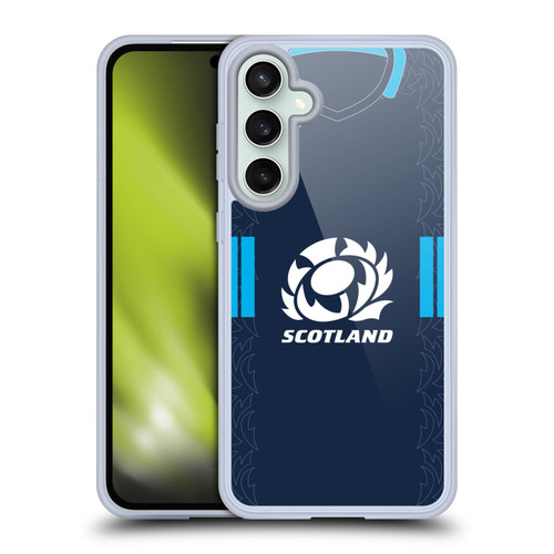 Scotland Rugby 2022/23 Crest Kit Home Soft Gel Case for Samsung Galaxy S23 FE 5G & MagSafe