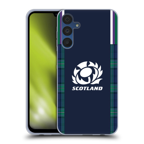Scotland Rugby 2023/24 Crest Kit Home Soft Gel Case for Samsung Galaxy A15 & MagSafe