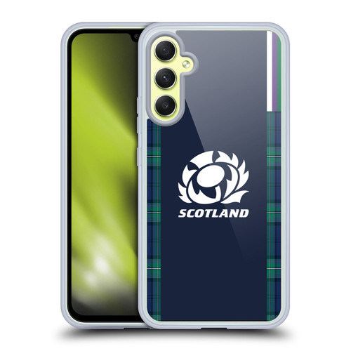 Scotland Rugby 2023/24 Crest Kit Home Soft Gel Case for Samsung Galaxy A34 5G