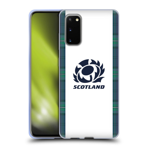 Scotland Rugby 2023/24 Crest Kit Away Soft Gel Case for Samsung Galaxy S20 / S20 5G