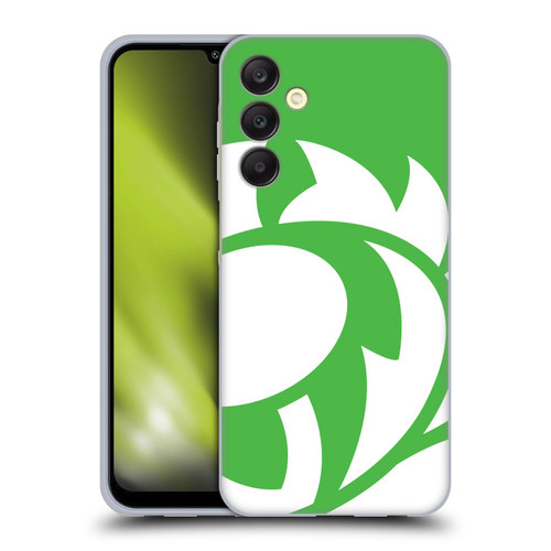 Scotland Rugby Oversized Thistle Grass Green Soft Gel Case for Samsung Galaxy A25 5G