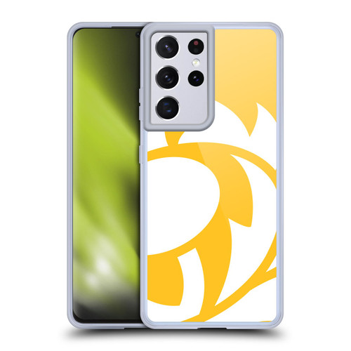 Scotland Rugby Oversized Thistle Rampant Yellow Soft Gel Case for Samsung Galaxy S21 Ultra 5G & MagSafe