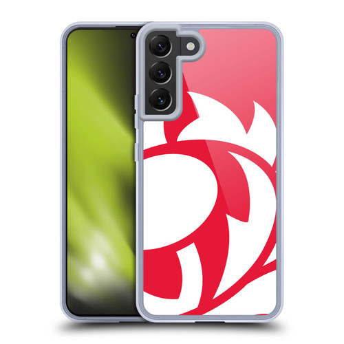 Scotland Rugby Oversized Thistle Rampant Red Soft Gel Case for Samsung Galaxy S22+ 5G & MagSafe